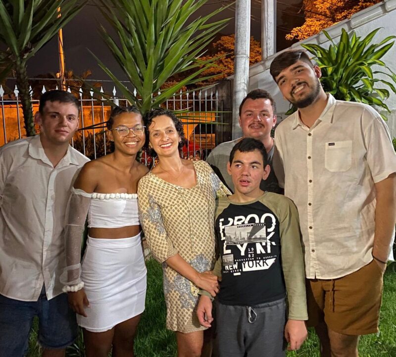 Foto da família